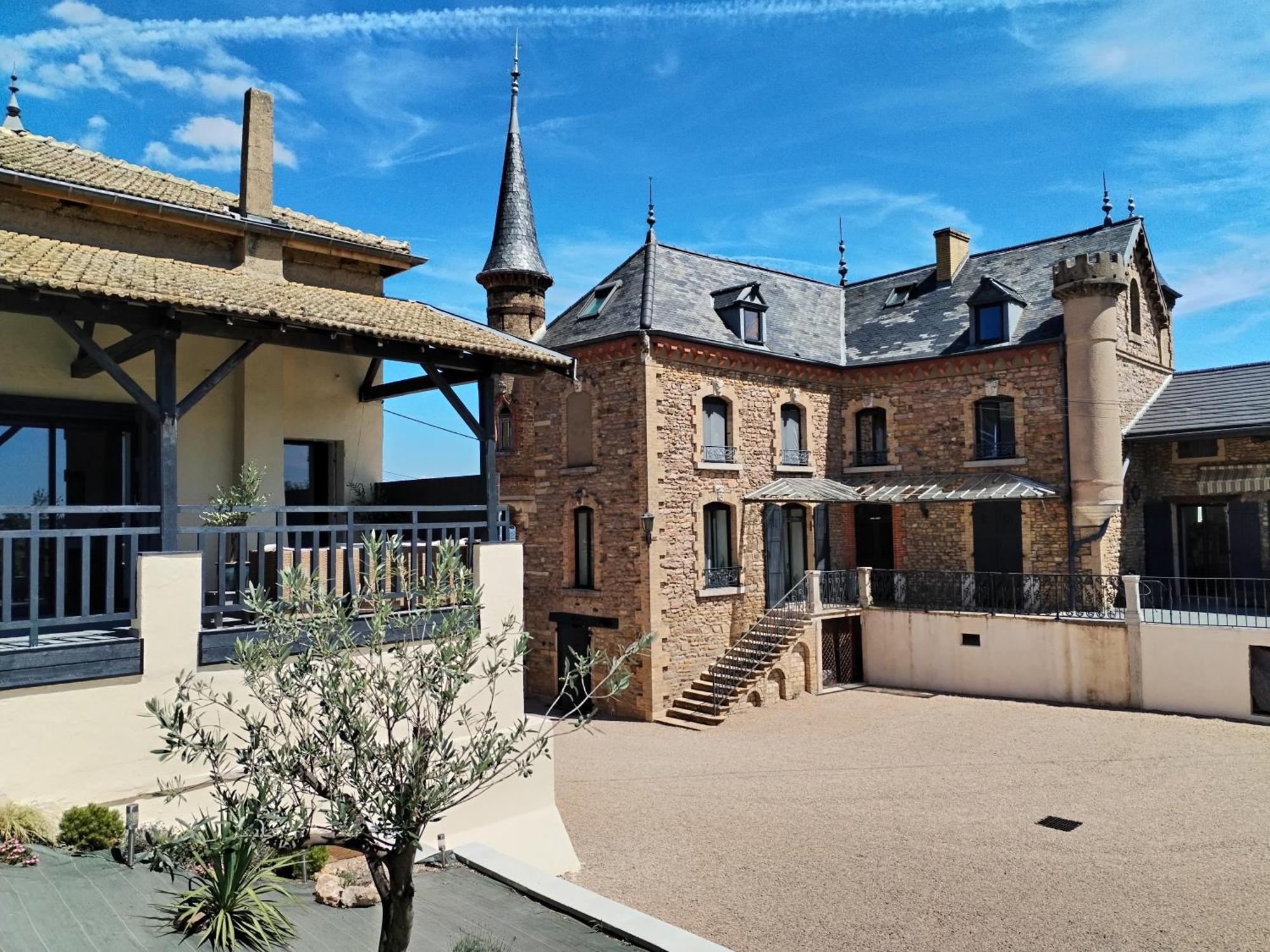 Le Petit Chateau De Sathonat - Horizon Paradis Saint-Amour-Bellevue Exterior foto